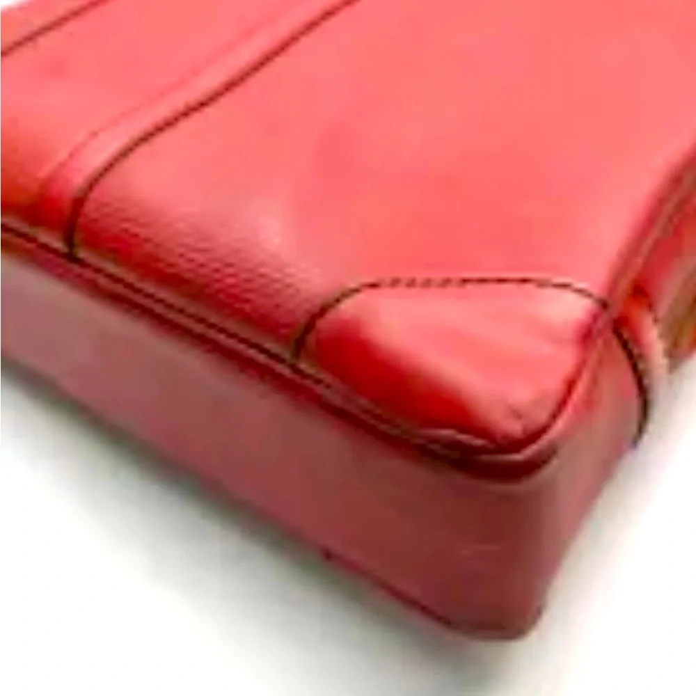 Louis Vuitton LV Hand Bag M54477 Porte Documents Voyage Red EpI made in France - Picture 6 of 8